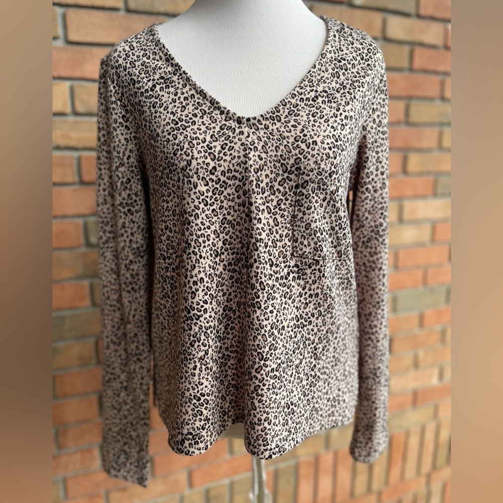Sanctuary leopard print long sleeve